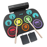 Juego De Bateria Electronica, Juego De Bateria Electrica Par