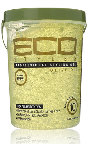 Gel Eco Styler Profesional, Para Peinados, Con Aceite De