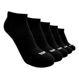 Calcetines Niño Deportivos Tobilleros Negros Pack 5 C1 Top