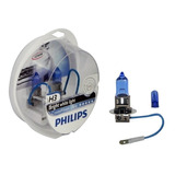 Kit Lamparas Crystal Vision Ultra Philips 2h3+2 W5w 12336cv