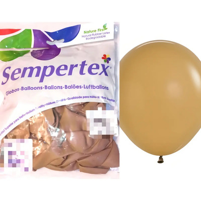Bolsa 50 Globos Latte Fashion # 12 Sempertex Latex | MercadoLibre