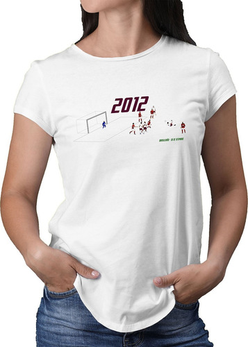 Camiseta Futebol Feminina Voleio Pro Tetra Flu 2012