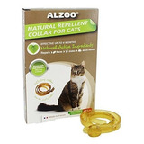 Alzoo Repulsivo Natural Pulgas Y Garrapatas Collar Para Gato