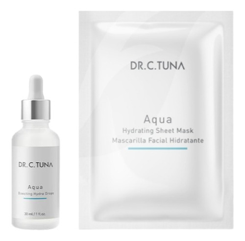 Set Aqua Gotas Impulsantes De Hidratación Y Mascarilla