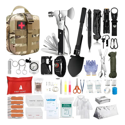 323pzs Kit De Supervivencia Emergencia Portátil Para Camping