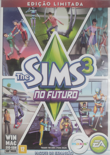 Jogo Pc The Sims 3 No Futuro Edição Limitada Pacote Expansão