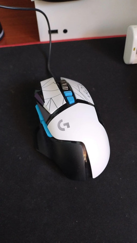 Mouse Logitech G502 Hero Kda Y Soporte Mouse Bunker