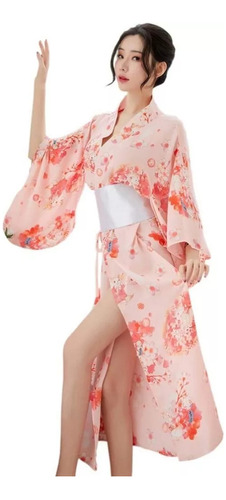 Bañador Tipo Kimono Tradicional Japonés Para Mujer