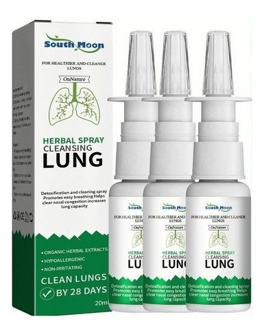 Aerosol Nasal Antironquidos For Limpiar Los Pulmones, 3 Uni