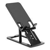 Soporte Para Celular Escritorio Mesa Plegable Negro