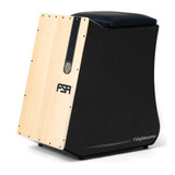 Cajon Gibão Fgb6501 Preto Elétrico De Madeira Inclinado- Fsa