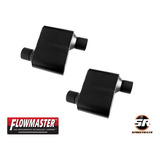 Flowmaster 842518 Super 10 Muffler 2.5  Offset Inlet/off Aaf