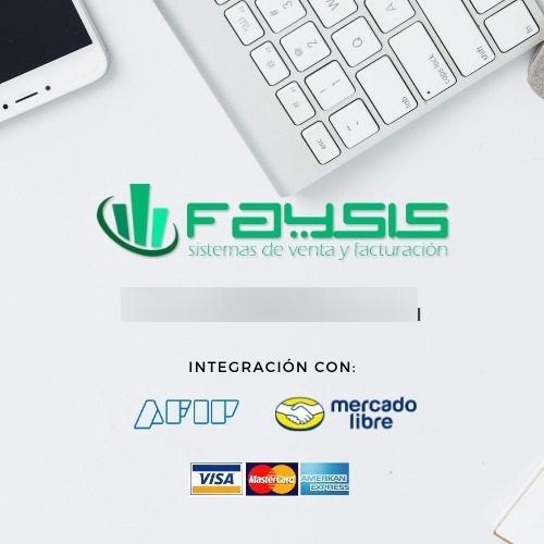 Faysis Sofware Factura Electronica Ventas Stock Apto Afip