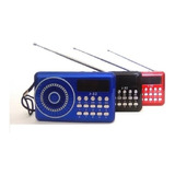 Mini Rádio Fm Usb Cartão De Memória J-31 Altomex