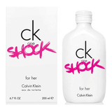 Fragancia Ck Shock By Calvin Klein Para Mujer Edt 200 Ml