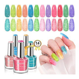 Set De Esmaltes De Uñas Saviland: Secado Rápido, Sin Gel, Co