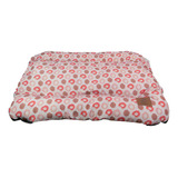 Cama Para Cachorro Grande 100x80 Cm - 100% Lavável - Modelos Cor Donuts Rosa