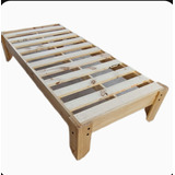 Cama De Madera 1 Plaza 