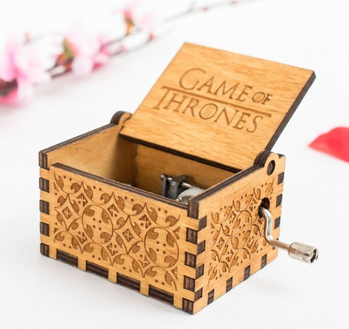 Cajita Musical Serie Game Of Thrones Got Madera