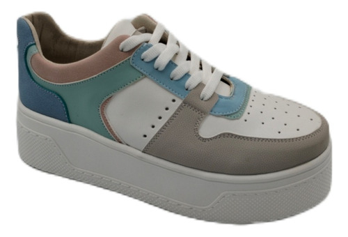 Tenis Con Plataforma Alta Chunky Casuales