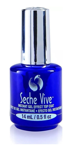 Base Esmalte Seche Vive Gel Efeito Top Coat Verniz Manicure