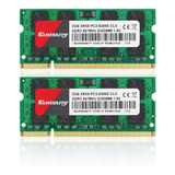 Memoria Ram Kuesuny Ddr2 667 Pc2 5300 2gbx2 Sodimm