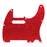 Pickguard Para Guitarra Eléctrica Tele 8 Agujeros 4 Capas Te