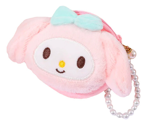 Monedero Bolsa Afelpado Peluche Suave Hello Kitty Kuromi 