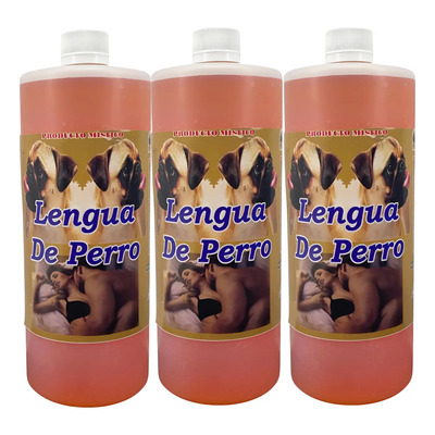 Agua Legitima Lengua De Perro Esotérica - Humilla / 3 Pzas