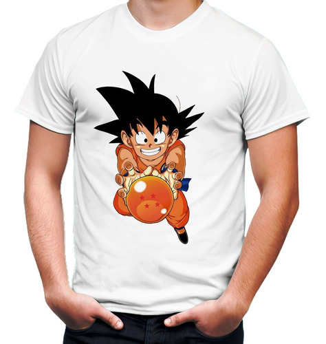 Playera Anime Manga Dragon Ball Son Goku Niño #363