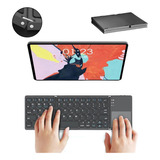 Mini Teclado Dobrável Bluetooth Para Notebook Celular Tablet