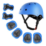 Kit De Proteccion Casco Niño Protección Bici Patinar Scooter