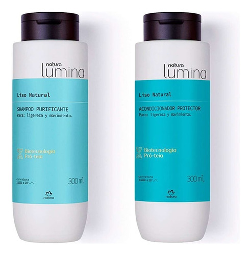 Kit Cabello Liso Lumina Natura