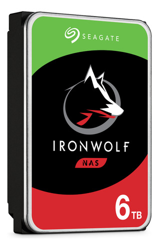 Disco Duro Interno Seagate 6tb Ironwolf 3.5  5400rpm