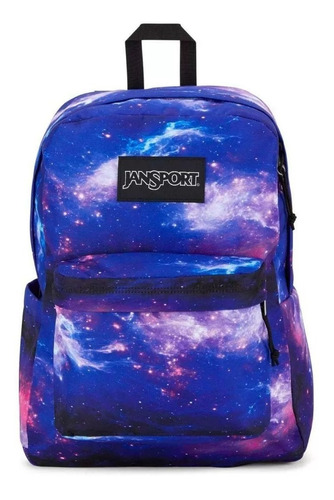 Jansport Mochila Superbreak Plus Space Dust 26l Js0a4que91s Color Violeta/lila