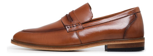 Sapato Oxford Masculino Mocassim Em Couro Social Loafer Roy