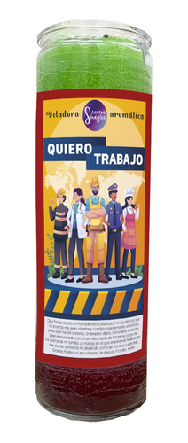 Veladora  Quiero Trabajo Pronto  - Consigue Trabajo Rápido