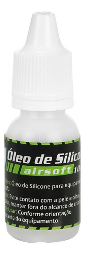 Óleo De Silicone 100% Airsoft Paintball Airgun Leão 10ml