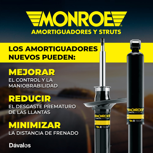 Kit 2 Amortiguadores Posteriores Dodge Caliber 07/12 Monroe Foto 3