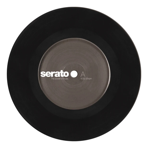 Time Code Serato 7 Polegadas Black Par