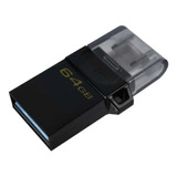 Pen Drive Kingston 64gb Dt Duo Usb Micro Usb Celulares Pc Ultimo Modelo 