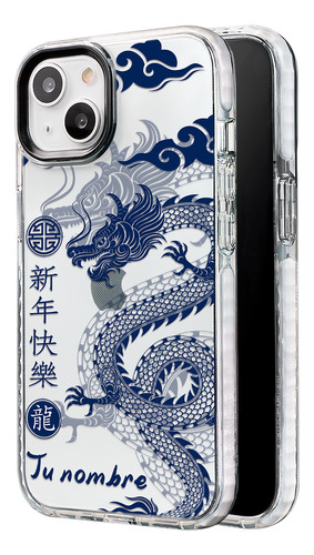 Funda Para iPhone Dragón Horóscopo Chino Uso Rudo Nombre