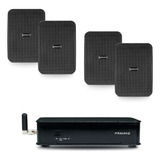 Kit Som Rd Hdmi Tv Bluetooth + 4cx Cs4 Outdoor Frahm