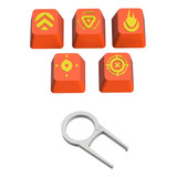 Set 5 Keycaps Brimstone Habilidades Valorant