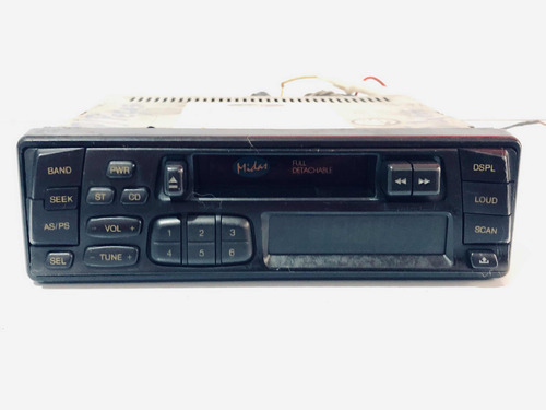 Antigo Rádio Toca Fitas Midas A-9600 (para Peças Ñ Funciona