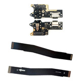 Placa De Carga Conector Microfone + Flex Para Redmi 9 Prime