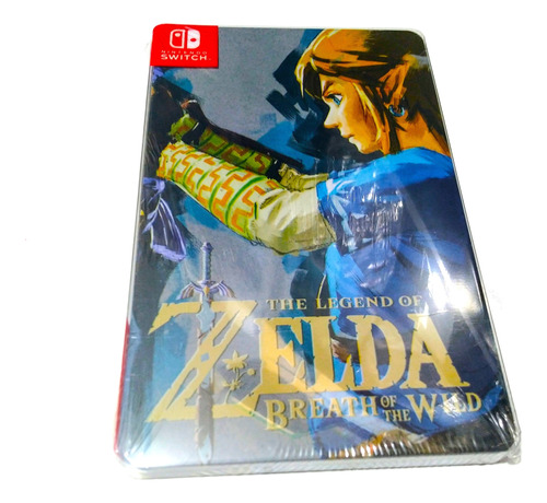 Steelbook The Legend Of Zelda Breath Of The Wild Switch Novo