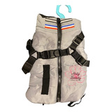 Parka Impermeable Con Polar Y Arnes Para Perros Raza Pequeña