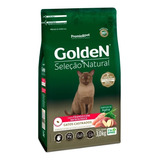 Ração Golden Seleção Natural Gato Cast Frango Batata Doce3kg