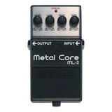 Pedal P/guitarra Boss Metal Core Ml-2 #257810